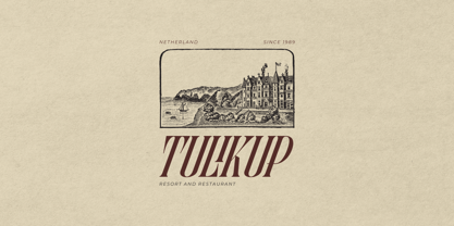 Ebrula Vintage Font Poster 10