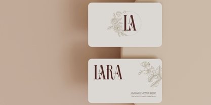 Ebrula Vintage Font Poster 7