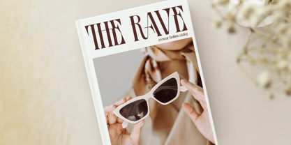 Ebrula Vintage Font Poster 8