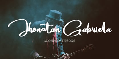 Roberto Zature Font Poster 5