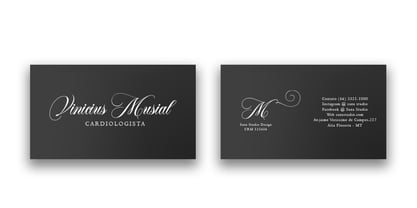 Southwestern Calligraphy Pro Font Poster 5