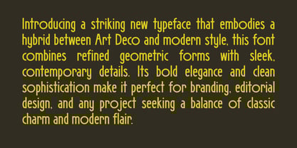 Jouvelia Font Poster 2