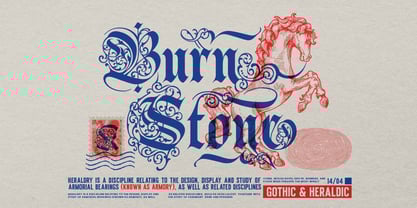 Black Nory Font Poster 2