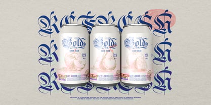 Black Nory Font Poster 12