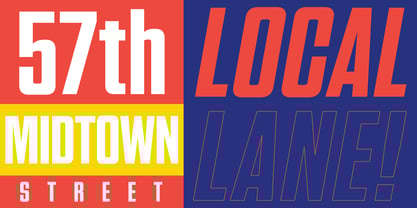 Rollsign Gothic Font Poster 5