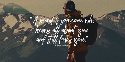 Repage Brush Font Poster 4