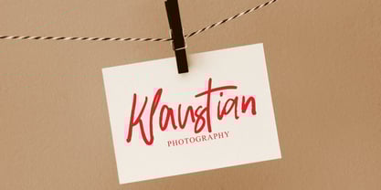 Repage Brush Font Poster 6