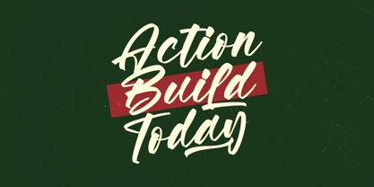 Vaughn Daniel Font Poster 4