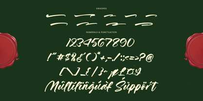 Vaughn Daniel Font Poster 14