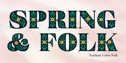 Eckhart Font Poster 3