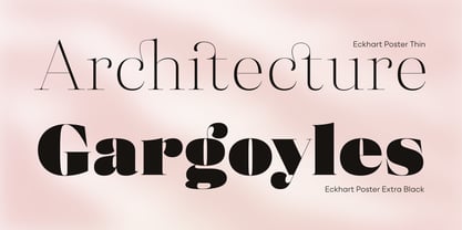 Eckhart Font Poster 9