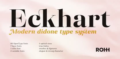 Eckhart Font Poster 1