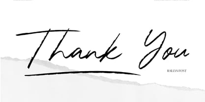 Rallys Font Poster 11