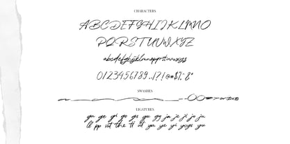 Rallys Font Poster 10