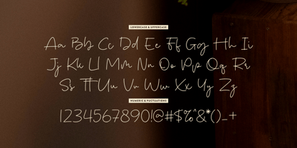 Bellatica Signature Font Poster 8