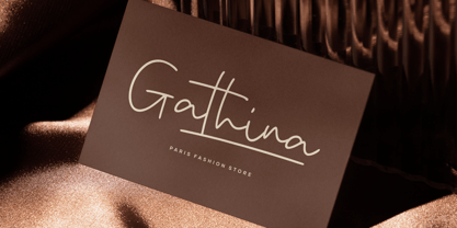 Bellatica Signature Font Poster 7