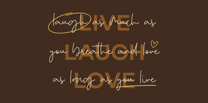 Bellatica Signature Font Poster 6