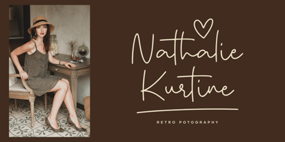 Bellatica Signature Font Poster 3