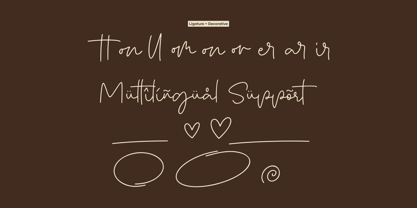 Bellatica Signature Font Poster 9