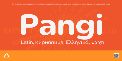 Pangi Font Poster 1
