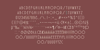 Crosshorn Condensed Font Poster 3