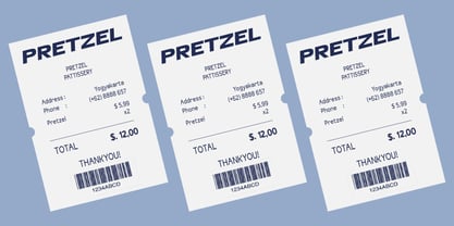 Schraft Font Poster 7