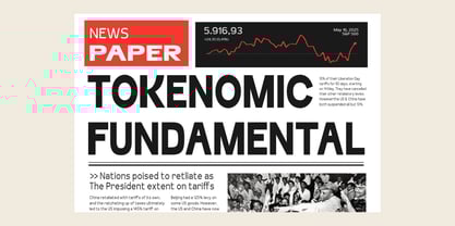 Schraft Font Poster 5