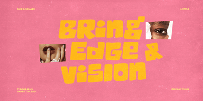 Fair Square Font Poster 7