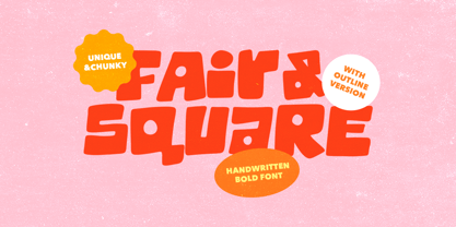 Fair Square Font Poster 1