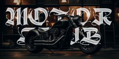 Crowen Zero Font Poster 2