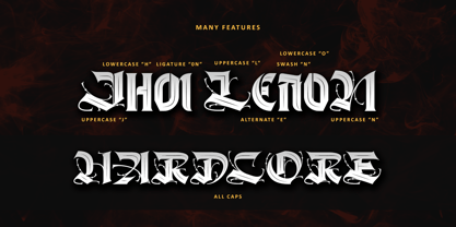 Crowen Zero Font Poster 11