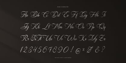 Anelyas Font Poster 10