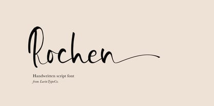 Rochen Font Poster 1