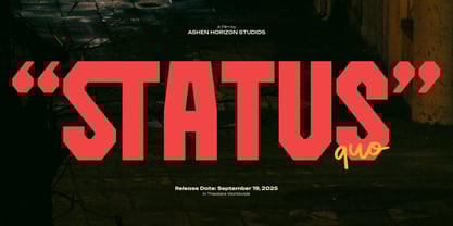 Debron Orders Font Poster 2