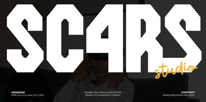 Debron Orders Font Poster 4