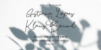 Senisti Signature Font Poster 9