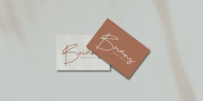 Senisti Signature Font Poster 7