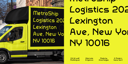 Alagen Font Poster 8