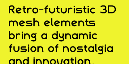 Alagen Font Poster 4