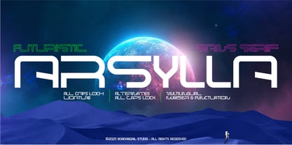Arsylla Font Poster 1