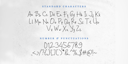 Boring Marker Font Poster 6