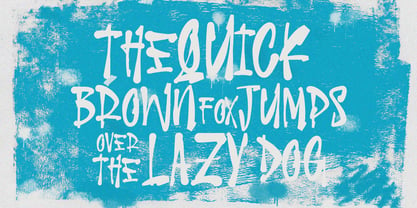 MC Cajun Wegen Font Poster 5
