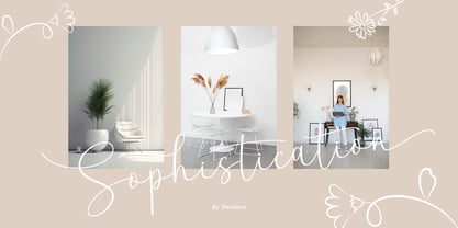 Blooming Garden Font Poster 7