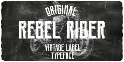 Rebel Rider Font Poster 1