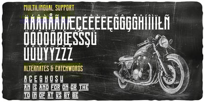 Rebel Rider Font Poster 5