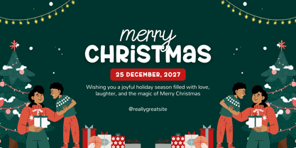 Fox Whirly & Fox Rosalia Font Poster 2