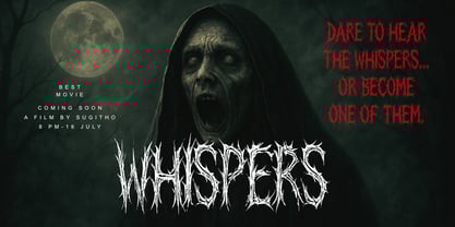 Darkon Font Poster 4