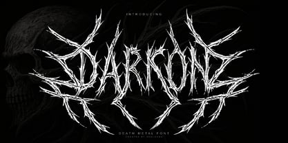 Darkon Font Poster 1