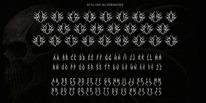 Darkon Font Poster 7