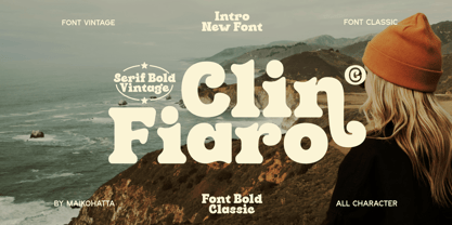 Clin Fiaro Font Poster 1